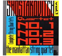 MANHATTAN QUARTET (quartetto) - Dimitri Schostakowitsch (1906-1975) Streichquartette Nr. 1-3