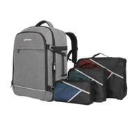 Manhattan Rome 440370 Sac à dos pour ordinateur portable 17,3" Gris