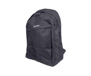 Manhattan Sac à Dos 439831 Noir 15.6" (39.6cm) Polyester/PVC, Compartiment 370x285x50mm, Dimensions 485x330x195mm, Poids 440g