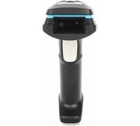 Manhattan Lecteur de code-barres sans fil 2D radio 1D, 2D LED noir scanner à main radio, USB-A