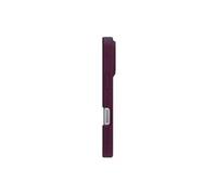 Manhattan Snap - Coque de protection pour téléphone portable - compatibilité avec MagSafe - silicone - cerise noire - pour Apple iPhone 17 Pro