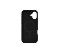 Manhattan Snap - Coque de protection pour téléphone portable - compatibilité avec MagSafe - silicone, graphène - noir - pour Apple iPhone 16 Plus