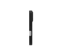 Manhattan Snap - Coque de protection pour téléphone portable - compatibilité avec MagSafe - silicone - noir - pour Apple iPhone 17 Pro