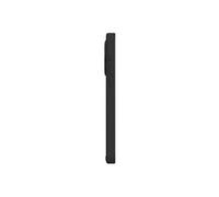 Manhattan Snap - Coque de protection pour téléphone portable - compatibilité avec MagSafe - silicone - noir - pour Apple iPhone 15 Pro Max