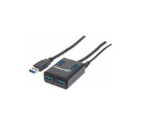 Manhattan superspeed ??usb 3.0 moyeu, 4 ports, avec adaptateur secteur 162302
