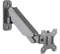 Manhattan Support mural pour écran 461603 1 Écran(s) 43,2 cm (17\ ) - 81,3 cm (32\ ) noir rotatif, réglable en hauteur, inclinable