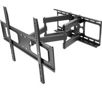 Manhattan Support mural TV 94,0 cm (37) - 218,4 cm (86”) extensible, inclinable, mobile avec système de verrouillage, distance mur/support variable