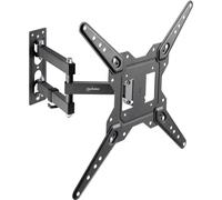Manhattan Support mural TV pour montage sur équerres, conçu pour TV incurvées 58,4 cm (23\ ) - 127,0 cm (50\ ) inclinable, mobile