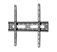 MANHATTAN Support TV mural ultra-plat, rigide Pour écrans de 81,30cm (32") à 139,70cm (55") et jusqu'à 45 kg, forme extra-plate, noir (462266)
