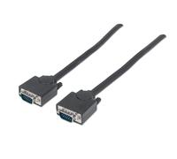 MANHATTAN SVGA Kabel HD15 St/St 1.8m schwarz