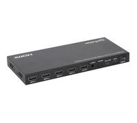 Manhattan Multiviewer HDMI 4 ports – 4K@30Hz, PiP & double/quad, télécommande, noir, 3 ans