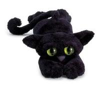 Manhattan Toy peluche Lanky Cat Ziggie 35,5 cm en peluche noire Noir G