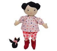 Manhattan Toy Playdate Friends Nico Lavable en Machine et sèche-Linge 35,56 cm poupée avec Mini Coq en Peluche