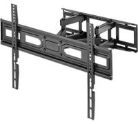 Manhattan TV & Monitor Mount, Wall, Full Motion, 1 screen, Screen Sizes : 37-65", Black, VESA 100x100 to 600x400mm, Max 40kg, LFD, Tilt & Swivel with 3 Pivots, Lifetime Warranty - Kit de fixation (mon