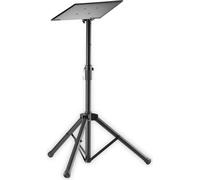 Manhattan TV/Monitor/Projector/Laptop Mount, Tripod Floor Stand, 1 screen/device, Screen Sizes : 13-32", VESA 75x75 to 100x100mm, Max 15kg, Height Adjustable, Black, Lifetime Warranty - Installation -