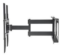 Manhattan Universal Flat-Panel TV Full-Motion Wall Mount - montage mural Noir G