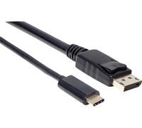 Manhattan USB 2.0 Adaptateur [1x USB-C® mâle - 1x DisplayPort mâle] USB-C auf DisplayPort-Kabel Stecker/Stecker