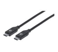 MANHATTAN USB 2.0 Kabel 480Mbit/s C-Stecker auf C-Stecker 2m