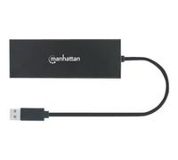 Manhattan USB-A Dock/Hub - Ports (x5) : Ethernet, HDMI, USB-A (x2)