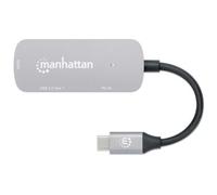 MANHATTAN USB-C auf HDMI 3-in-1 Docking-Konverter mit PD