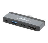Manhattan USB-C PD to HDMI 4-in-1 Mobile Docking Station
