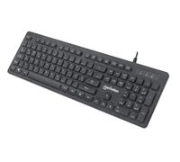 Manhattan USB Gaming Keyboard with LEDs - Black