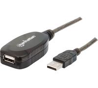 MANHATTAN USB-Repeater Kabel USB 2.0 A -> A St/Bu 10.00m Bli