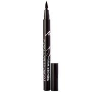 Manhattan Wonder Wing Eyeliner & Stamp, tampon noir pour une ligne de paupière symétrique idéale, couleur noir 001, 1 x 1,6 ml