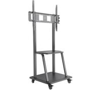 Manhattan Zubehör TFT/LCD-TV Chariot TV réglable en hauteur, avec panneau porte-clavier, montants réglables 94,0 cm (37) - 254,0 cm (100) support sur pied ,