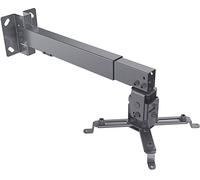 Manhattan Zubehör TFT/LCD-TV Support mural pour projecteur inclinable + pivotant Distance sol/plafond (max.): 43 cm Distance entre les murs (max.): 56 cm noir