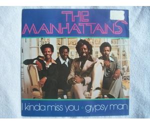 MANHATTANS I Kinda Miss You / Gypsy Man 7" Italian pressing