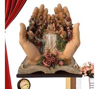 manhegari Adhésifs d'Art Mural Religieux,Autocollants Décoratifs de Pâques - Adhésifs de Pâques pour Décoration Intérieure Membres d'Église Personnes Spirituelles Lieux de Méditation