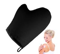 manhegari autobronzant, applicateur de flocage ultra doux avec pouce et poignée réutilisable pour femmes et hommes, lotions pour le corps et mousse