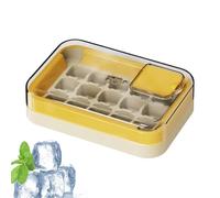 manhegari Bac à glaçons pour cocktails, whisky - Bac à glaçons réutilisable | Portable et facile à démouler - Récipient flexible et étanche pour l'eau, les cocktails, le whisky