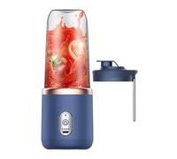 manhegari Blender Portable Mixeur Multifonctionnel avec 6 lames Personal Juice Mixer Bouteille À Emporter Blender électrique pour Smoothies, Shakes, Fruits, Légumes, Facile à Nettoyer et Utiliser