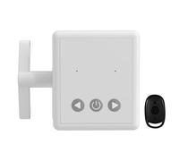 manhegari Bouton poussoir télécommandé, distributeur automatique de doigt - Appareil de pression automatique pour salon, chambre, garage et appareils