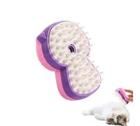 manhegari Brosse à vapeur - Peigne de soin doux - Peigne de massage à la vapeur pour chat - Pour petits, moyens et grands chatons, chiots, maison, intérieur, dortoir et appartements