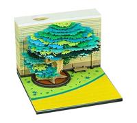 manhegari Calendrier de Bureau 3D 2026 | Calendrier Arbre 2026 Bloc-Notes Décor Bureau,Bloc Notes Loisirs Créatifs Décoration Table École Maison Dortoir Étudiant Famille,Cadeau Noël Nouvel An