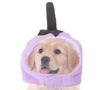 manhegari Chapeau De Chat,Couverture De Costume Au Design Aubergine pour Tenue | Petits Chapeaux pour Chiens - pour Noël Animal De Compagnie Anniversaire du Chiot Halloween Fête Promenade Quotidienne