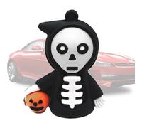 manhegari Clips de dégagement de crâne pour voiture, désodorisant de voiture crâne, clips ventilés | Pince de purge mignonne | Décoration d'intérieur | Diffuseur d'air de voiture