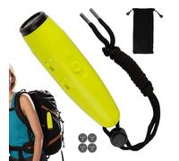 manhegari Corne D'Ours Autodéfense,Portable 4 volumes 3 sons 125 dB | Corne À Ours Forte | Pour Camping Escalade Exploration En Plein Air Gestion De Foule Sécurité