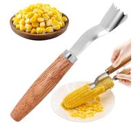 manhegari Éplucheur à maïs | Gadgets de Cuisine à Long Manche Sans Grip - éplucheur pour maïs en épi - pour intérieur et extérieur, cuisine à la maison, camping, barbecue, fêtes, salades, soupes,