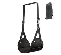 manhegari Hamac De Pieds Pour Voyage En Avion | Repose-Pieds Ergonomique Pour TGV Et Transport | Support Podal Réglable pour TGV et Voiture avec Suspension Confortable