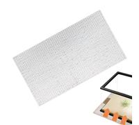 manhegari Isolation réfléchissante | Film isolant réfléchissant, film en aluminium, protection contre la chaleur sous terrarium pour serpents, lézards, tortues