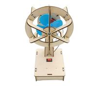 manhegari Jouet d'expérimentation pour - Ventilateur oscillant - Jouet éducatif pour - Projet d'apprentissage de circuit en bois pour promouvoir la pensée logique pour les élèves