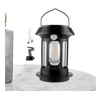 manhegari Lampes de camping solaires - Imperméable portable avec poignée,Lampes Solaires avec Détecteur de Mouvement | pour Intérieur Maison Terrasse Balcon Escalade Randonnée Pêche