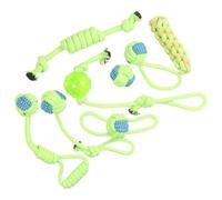 manhegari Lot de 8 cordes à fromage pour chien - Corde à mâcher - Jouet à mâcher - Jouet à mâcher - Jouet à mâcher - Pour l'intérieur et l'extérieur - Pour les voyages à la maison