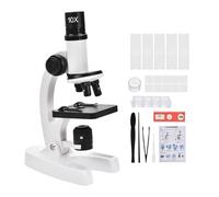 manhegari Microscope pour - Grossissement 300X-1200X Jouet Scientifique Éducatif | Kit de Microscope 300-1200X pour Enfant | pour des Anniversaires Projets Activités À La Maison en ans Le