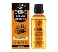 manhegari Nettoyant pour huile moteur, 30 millilitres La Solution de réduction du bruit et protectrice, Dégraissant Moteur À Usage Intensif, pour moto, cuisine, maison, bicyclette, allée et automobile