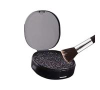 manhegari Nettoyeur de Pinceaux à Fard à Paupières - Méthode à Sec Rapide et avec Éponge | Éponge Pour Enlever La Couleur Des Pinceaux | Pour Filles Femmes Passionnés Maquillage Débutants Maison